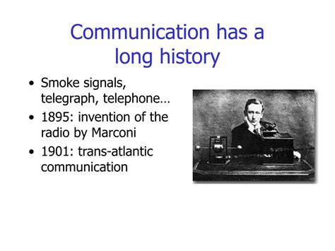 Ppt A Brief History Of Communication Powerpoint Presentation Free