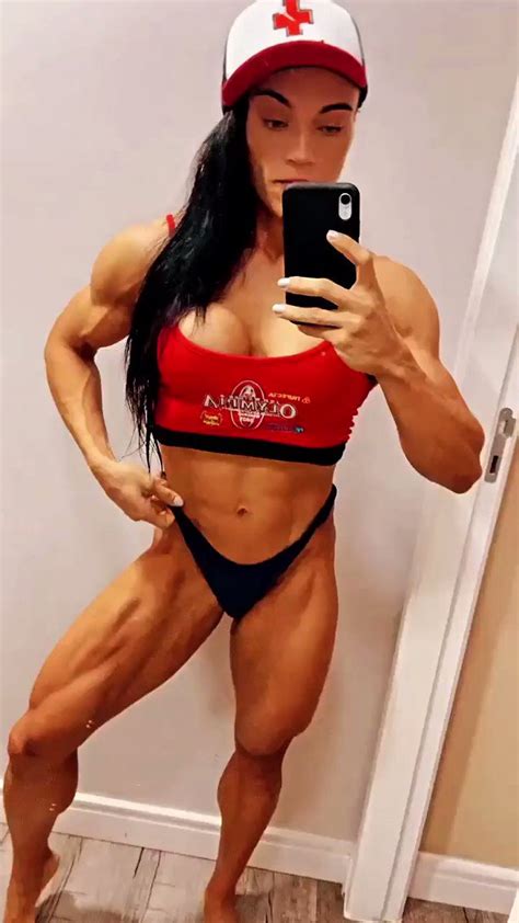 Female Muscle Fan On Twitter Michele Belafera