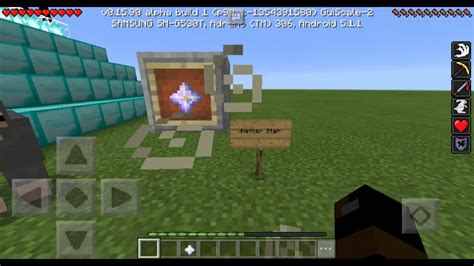 How To Use And Craft Nether Stars In Minecraft Pe Youtube