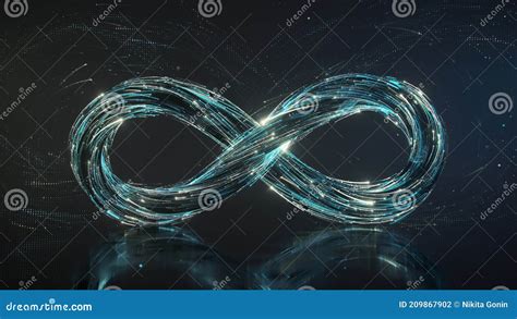 Infinity Sign Symbol Of Endless 3d Render Illustration Stock