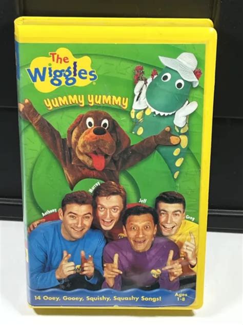 The Wiggles Yummy Yummy Vhs 1999 14 Ooey Gooey Squishy Squashy Songs