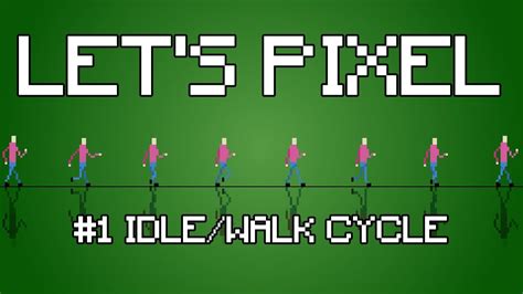 Walk Cycle Pixel Art