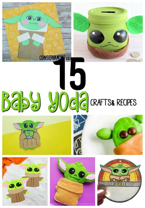 Conservamom Diy 15 Baby Yoda Crafts And Recipes You Can Make