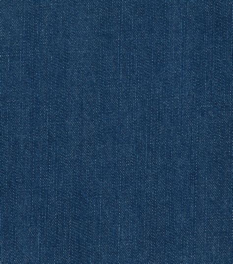 Bottomweight Denim Fabric 57 Blue Texture Joann