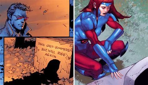 Scott And Jean At Each Others Graves Cyclops Marvel Marvel