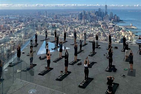 You Can Do Yoga Outdoors On The Highest Observation Deck In The Western