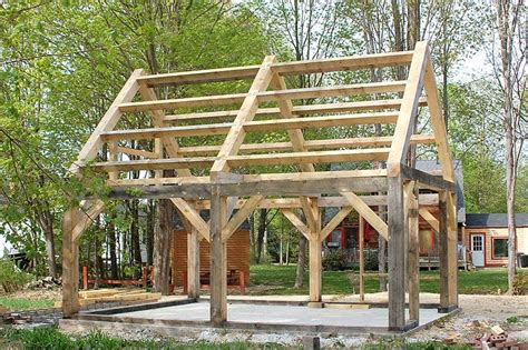 How To Build A Timber Frame Cabin