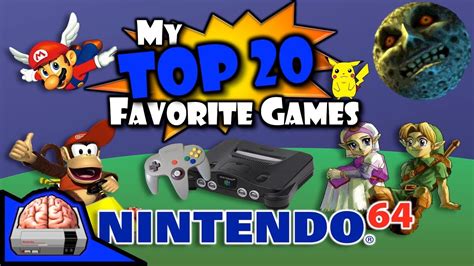 My Top 20 Nintendo 64 Games 10 1 And Honorable Mentions N64 Favorite