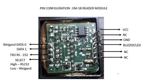 Em 18 Rfid Reader Module Interfaced With Arduino Uno 4 Steps