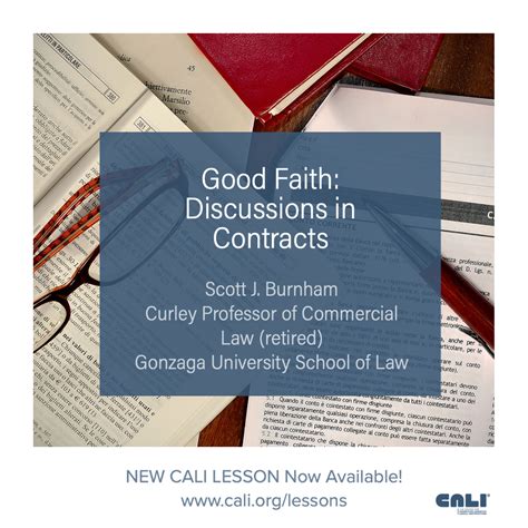 New Cali Lessons Available Podcast Good Faith Discussions In