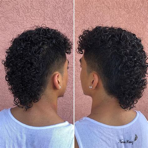 Bold and rebellious, female mullet has grown to be one of the biggest hair trends of this year. Pin on Boy Man Perm Merm Curls Perma