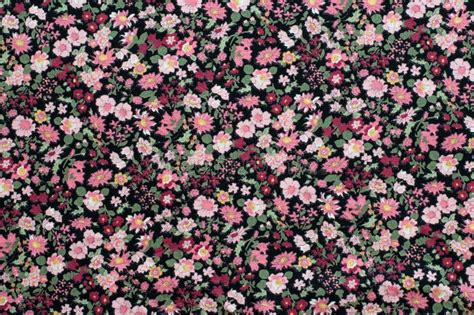 Floral Fabric Texture Seamless
