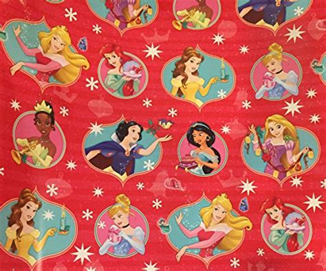 Buy Disney Princess Wrapping Paper Princess Christmas T Wrap Snow White Ariel Aurora