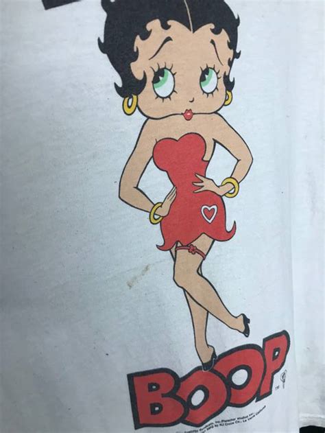 Vintage Vintage 1996s Betty Boop Flirting Posing Tshirt Grailed
