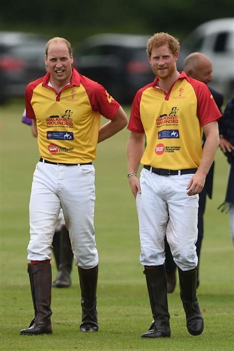 Princes Harry And William Look Dashing While Playing Polo See The