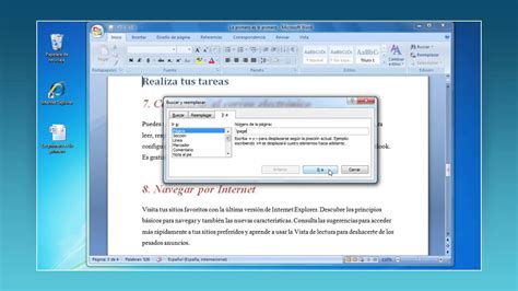 Movistar - Cómo eliminar una página de un documento de Word 2007 - YouTube
