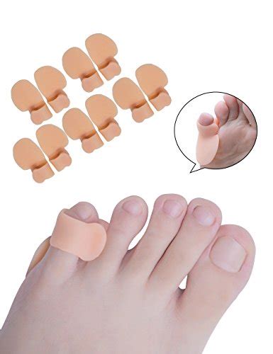 Pinky Toe Cushion Splint Gel Toe Separators Little Toe Straightener