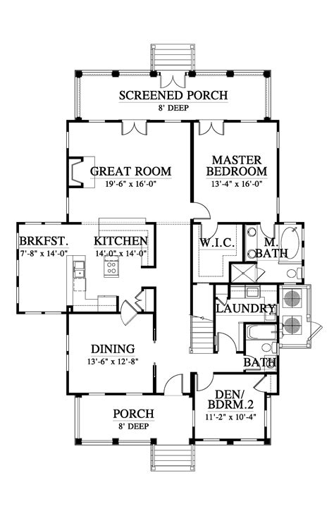 The Eden House Plan C0231 Design From Allison Ramsey Architects