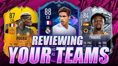 I Rate Your Teams Rttf Team 3 Edition Fifa21 Ultimate Team Youtube