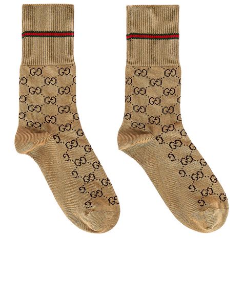 Gucci Socks In Brown Fwrd