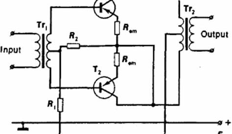 amplifier booster circuit diagram
