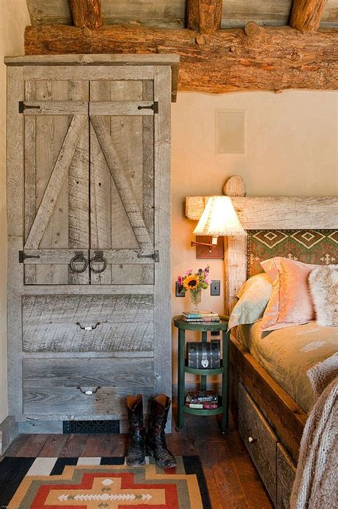 This beautiful bedroom was designed by jlf & associates. Idyllic Headwaters Camp Cabin by Dan Joseph Architects