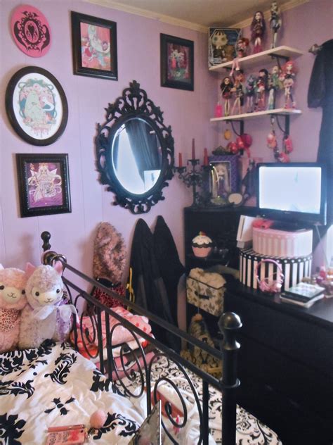 Pastel Goth Room Ideas