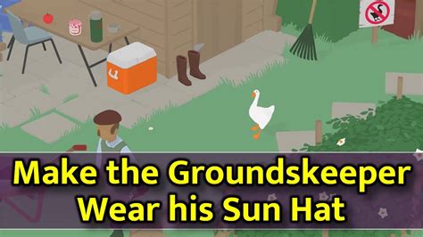 Untitled Goose Game Sun Hat Tikloposters