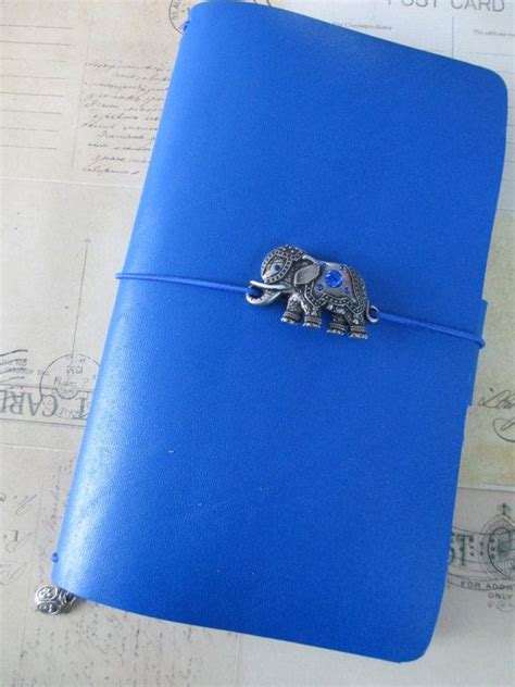 Hand Crafted Leather Travelers Style Refillable Notebook Etsy