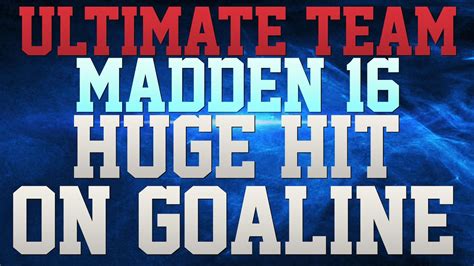 Madden Ultimate Team Wager Tim Tebow Breaks Man Gang Tackle