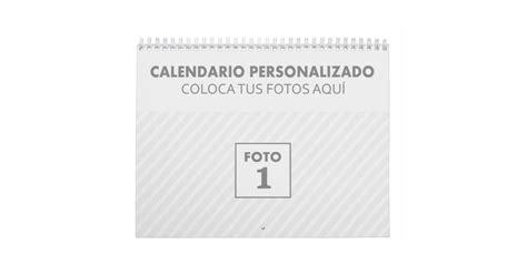 Calendarios Personalizados 2023 Con Foto Plantilla Calendar Zazzle