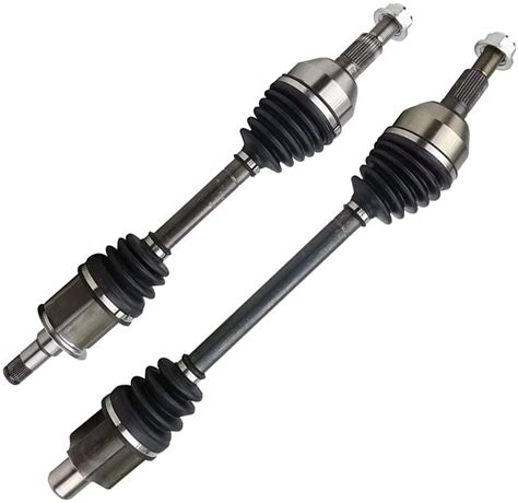 2pc Front Cv Axle Half Shaft Assembly For 2008 2014 Cadillac Cts Awd