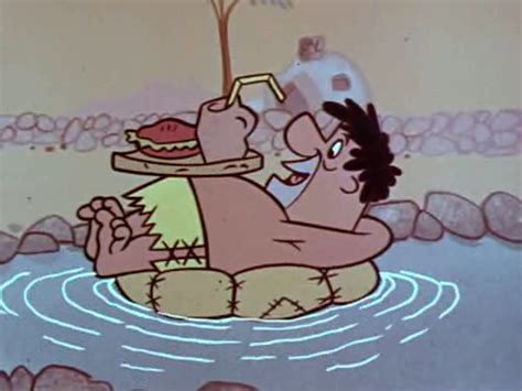 First Flintstones Episode Fred Looked A Bit Different Cartoon Tv