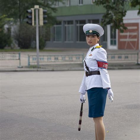 North Korea Police Agents North Korea Korean Women Law Enforcement