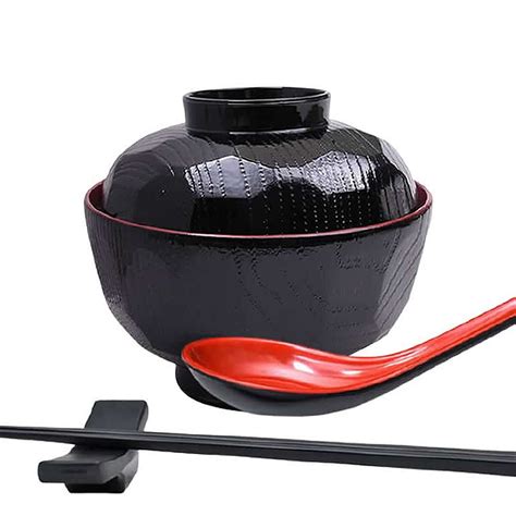 bento box accessory set with bowl lid spoon chopsticks and rest