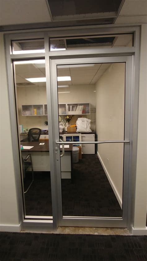 Commercial Interior Glass Doors Professional Installation