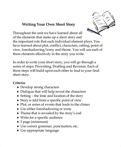 Writing Template 9 Free Word Pdf Documents Download