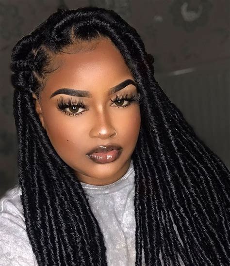 Natural Hair On Instagram 👌🏽 Tooaliyah Faux Locs Hairstyles