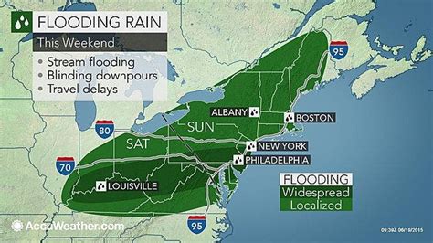 Flooding Thunderstorms Possible In New Jersey As Tropical Storm Bill