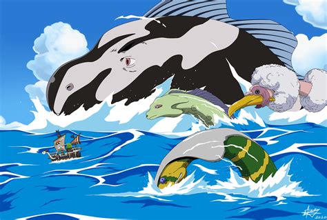 One Piece Sea Kings By Witch Kaira On Deviantart