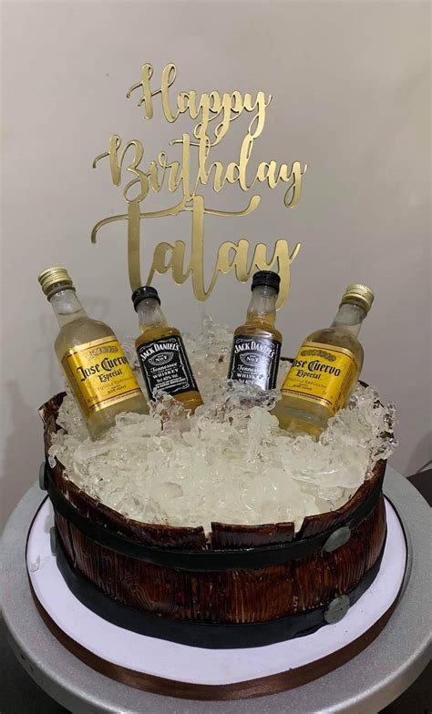 Happy Birthday Tatay Board Cake Top Star Cake Toppers