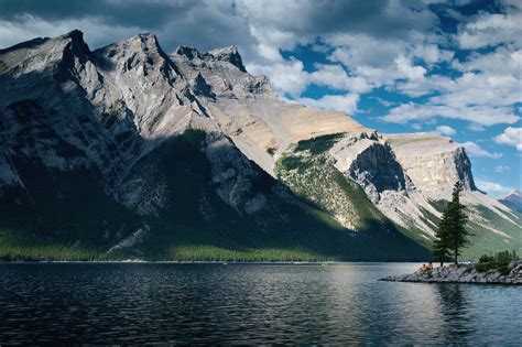 Landscape Nature Banff National Park Wallpapers Hd Desktop And