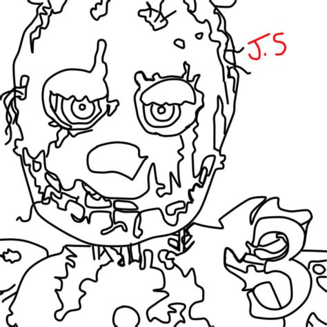Fnaf Free Colouring Pages