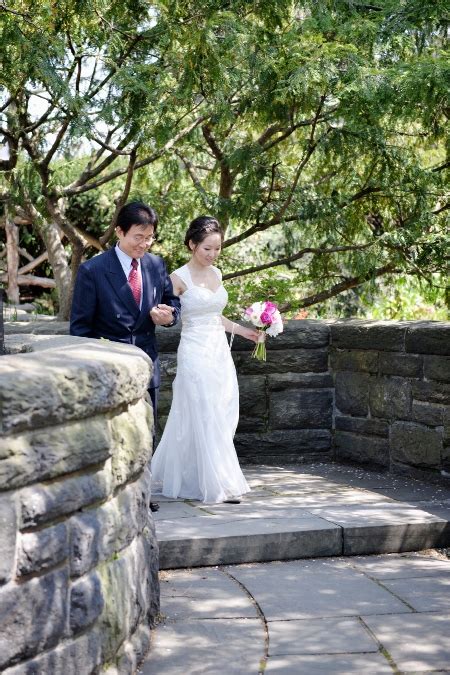 Get airy in these garden wedding dresses that will be right at home in a spring garden wedding. Spring Wedding at Shakespeare Garden in Central Park