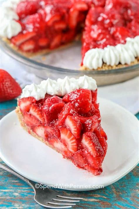 no bake strawberry pie grandma s simple recipes