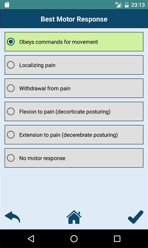 This allows for improvement or deterioration in a patient's condition to be quickly and clearly communicated. Glasgow Coma Scale: GCS Score, Consciousness Level for Android - APK Download