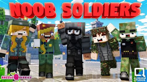 Noob Soldiers By Razzleberries Minecraft Skin Pack Minecraft