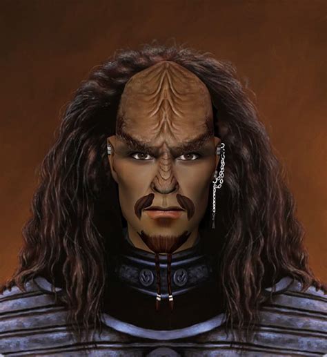 Chrega Style Klinon Male Star Trek Artwork Klingon Fantasy Star