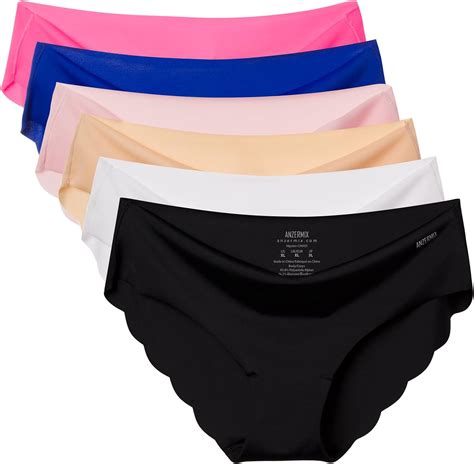 intimates and sleep details about sexy women s 6 pack underwear invisible no show laser cut thong