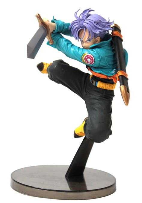 See goku of the dragon ball franchise in a new element through this beautiful entry in the dragon ball z banpresto world figure colosseum line of figures! Banpresto Dragon Ball Z Scultures Figure 4" Future Trunks Action Figure | eBay